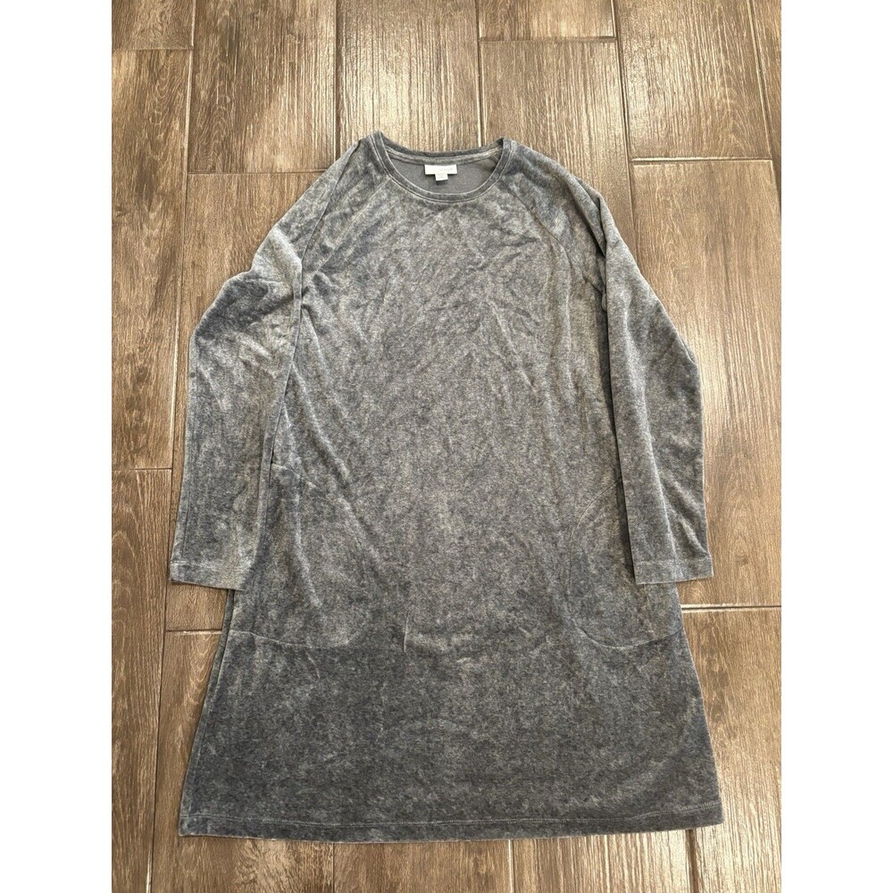 J Jill Velvet Tunic Dress Size Med Petite Long‎ Sleeve
